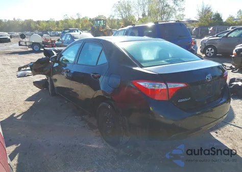 2016 Toyota Corolla Le из США, поврежденный, VIN 5YFBURHE2GP427813